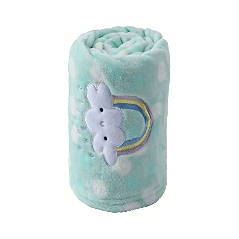 CREVENT Leichte, Flauschige, warme Plüsch-Babydecke Cover