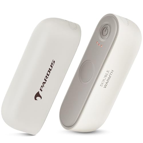 Pardus Hand Warmers Rechargeable 2 Pack, 6000mAh Electric Hand Warmers,