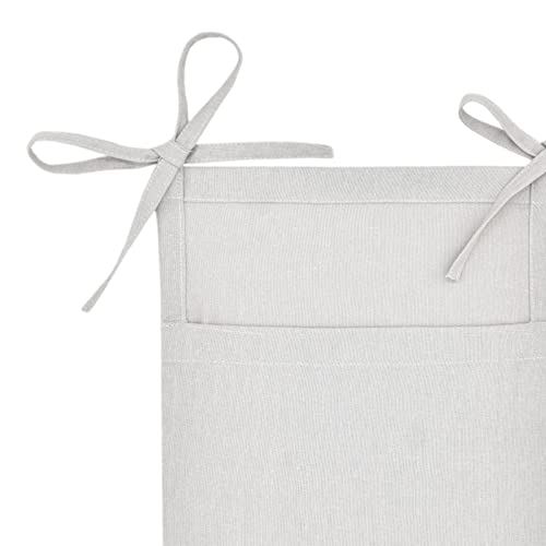 FAKEME Bolsa de armazenamento para cama de bebê organizador de berço bolsa de fraldas de brinquedo,