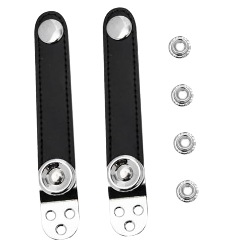 Vaguelly Sturdy Accordion Harness Straps Black Metal Buckle Belt Bellows Accessories