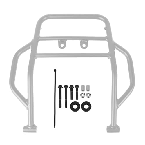 Porte-bagages moto arrière gris silver pour Suzuki DR-Z4S et DR-Z4SM 2025-2026
