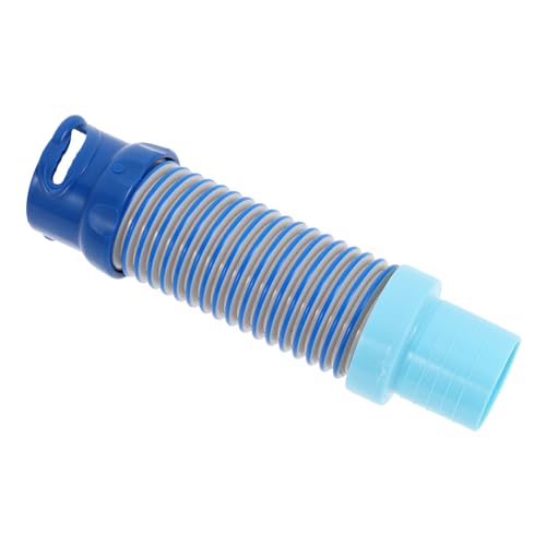 ibasenice Adaptador de de piscina adaptador limpiador de manguera de piscina vacaciones Adaptador de manguera de piscina Conector de manguera de piscina lava Eva Blue