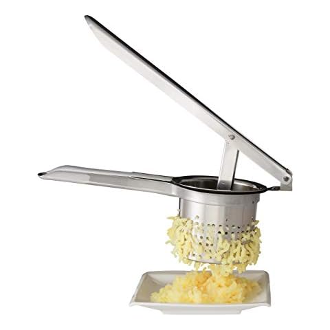 Relaxdays Stainless Steel Potato Ricer and Juicer Cover