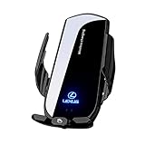 SPIRIT BEAST レクサス スマホホルダー 車載ホルダー IS LX LC CT ES GS LS EX HS NX RX LX ワイレス充電 360度回転 (レクサス, 黒)