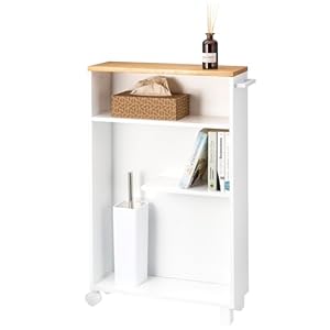 Eluno 93054-V Badrollwagen mit 3 Ebenen