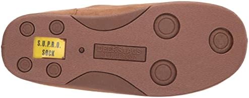 Deer Stags Men's Campo Slipper, Chestnut/Dark Grey, 11 | Image 3