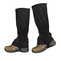 Caminatas al Aire Libre, Impermeable, Cubierta para Zapatos del Desierto, Senderismo Gaiters Polainas Prueba de Viento Guardia de Protección, Polainas para Esquí Trekking Montañismo Caza Ciclismo