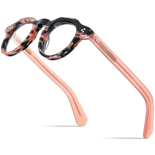 Image of HEPIDEM Acetate Glasses Frame Men Women Square Eyeglasses Optical Spectacles MZEPH