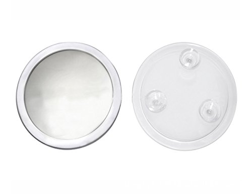 EMILYSTORES 5X Magnifying Mirror 3 Suction Cups Fixture 7