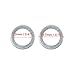 X AUTOHAUX 20pcs Engine Oil Crush Washers Drain Plug Gaskets 12mm ID. 19.7mm OD. for Car