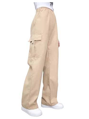 Pantalon cargo fille pour l'école et les sorties du week-end