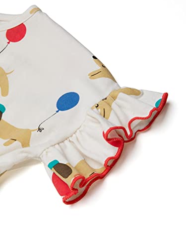 Ozkiz Toddler and Baby Girls' Easter Short Sleeve Summer Cotton Dress 3-7Y4