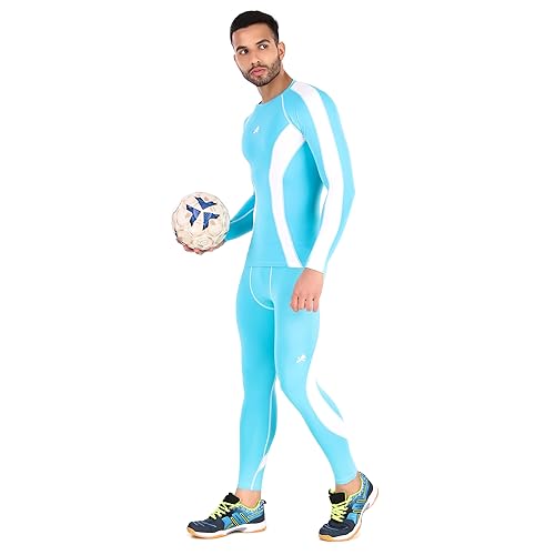 Image of ReDesign Apparels Men's Polyester Compression Pant /Tights /Megging for Gym, Running, Cycling, Yoga & All Sports