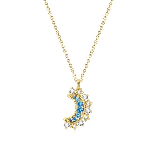 Collier Soleil et Lune en chaîne de pierre naturelle pour chaque jour