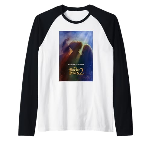 Hocus Pocus 2 Poster Raglan T-shirt manches longues vêtement de film sorcière