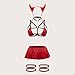 Sexy Outfit for Women, Slutty Lingerie Plus Blow Up Dol 8 Piece Pleated Lingerie Set Festive Dress Up Lingerie Halloween and Christmas Women Lingerie Women's with Garter One Piece (S, Red)