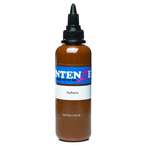 Intenze Dark Red Tattoo Ink 12 oz with Excellent Long-Lasting Opacity Made in USA Exceptional Skin Coverage Sterilized and Direct from the Manufacturer product thumbnail 16