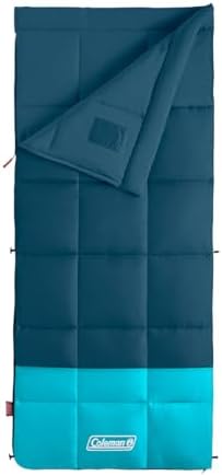 Coleman Kompact 20°F/30°F/40°F Sleeping Bag, Cool-Weather Adult S...
