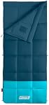 Coleman Kompact 20°F/30°F/40°F Sleeping Bag, Cool-Weather Adult Sleeping Bag with Heat Retention, Stuff Sack, & Snag-Free Zipper, Great for Camping, Sleepovers, Guests & More