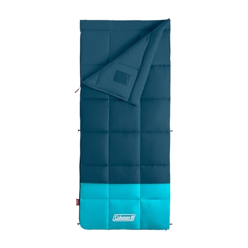 Coleman Kompact 20°F/30°F/40°F Sleeping Bag, Cool-Weather Adult S...