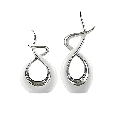 TYUXINSD personnalité Office Desktop Accueil Décoration Ornements Moderne Minimaliste Céramique Accueil TV Cabinet Cabinet Vin Cabinet Abstrait Craft Décorations pour Table Top Cabinet Décor Cover