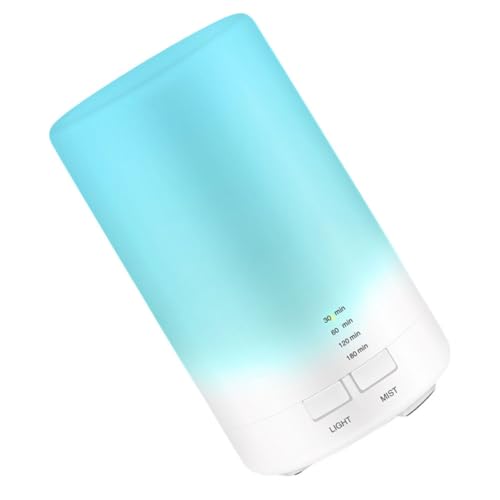 VICASKY Difusor de Aromaterapia USB Silencioso 70ml Blanco Función Decorativa para Yoga y Bibliotecas