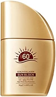 Onemoree Sunscreen Isolation Sunscreen Milk Anti Sweat Moist Refreshing Not Greasy Natural Ingredients Hydrating Moisturizing Not Stuffy Titanium Dioxide for Baking (B, A)