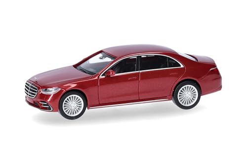 Voiture miniature Mercedes-Benz Classe S V223 rouge Herpa échelle 1:87