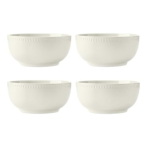 MIKASA Cranborne 4pc Stoneware Cereal Bowl Set Cover