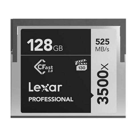 Lexar Professional 3500x 128GB CFast Memory Card Cover