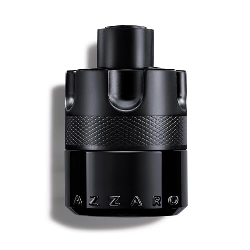 AZZARO The Most Wanted - Eau De Parfum Intense Homme - Fougère Ambré Boisé - Cardamome, Caramel Fondant & Bois Ambré - Tenue Longue Durée - Spray Vaporisateur
