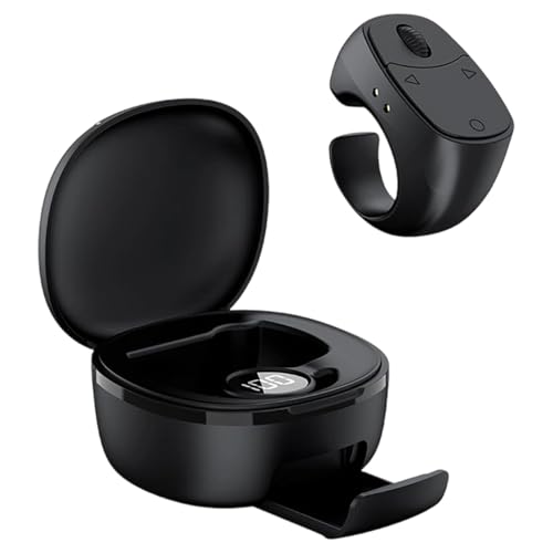 Volteador De Páginas para Teléfono,Anillo Deslizante para Videos Cortos Y Dispositivos   Accesorios Móviles para Lectores Tabletas Grabación Músicos Selfies Tercera Edad Descanso