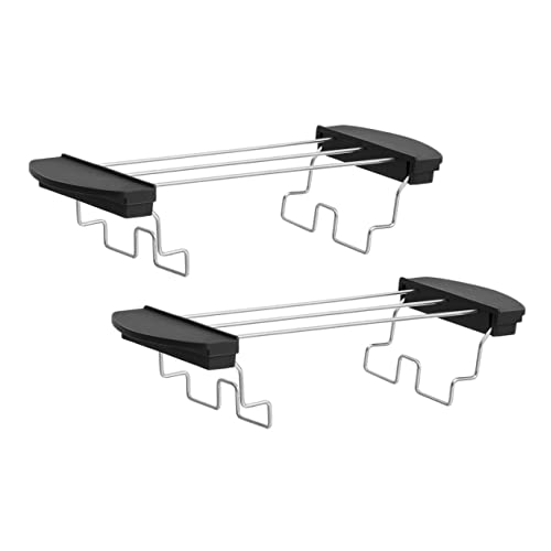 Healifty 2 piezas Soporte para Tostadas Inoxidable para Enfriar y Calentar Pan Accesorio de Cocina Resistente y de Limpiar