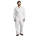Red Kap Men's Twill Action Back Coverall, White, 34