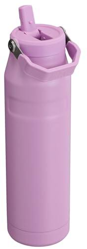 Image of Stanley IceFlow Flip Straw 2.0 Water Bottle 36 OZ | Built-In Straw with Larger Opening | Lightweight & Leak-Resistant | Insulated Stainless Steel | BPA-Free | Lilac