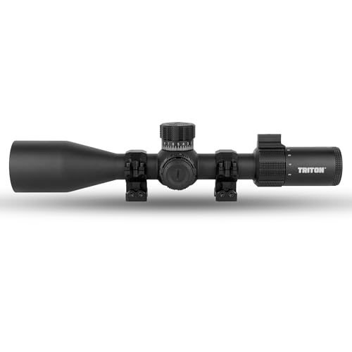 Hyperion 3-18x First Focal Plane High Power Variable Scope with Locking Turrets, Side Parallax, Illuminated Reticle, Zero Stop, FFP - MOA by Triton - Image 6