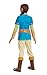 Link Breath Of The Wild Deluxe Costume, Blue, X-Large (14-16)