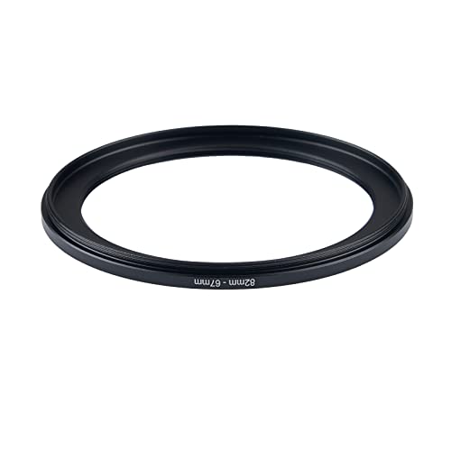 82Mm To 67Mm Step-Down Rings Filter Adapter For All Brands Uv Nd Cpl Metal Step-Down Rings Adapter Filter #TOP2