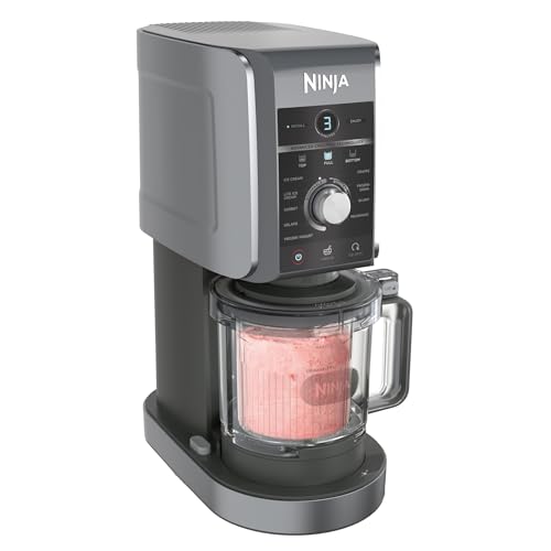 Ninja® CREAMi® Deluxe 11 in 1 Ice Cream and Frozen Maker NC501EU Silver