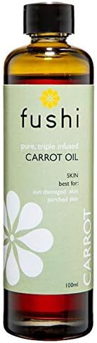 Carrot Organic Oil 100ml Extra Virgin, Biodynamic Harvested Cold Pressed by Fushi Wellbeing