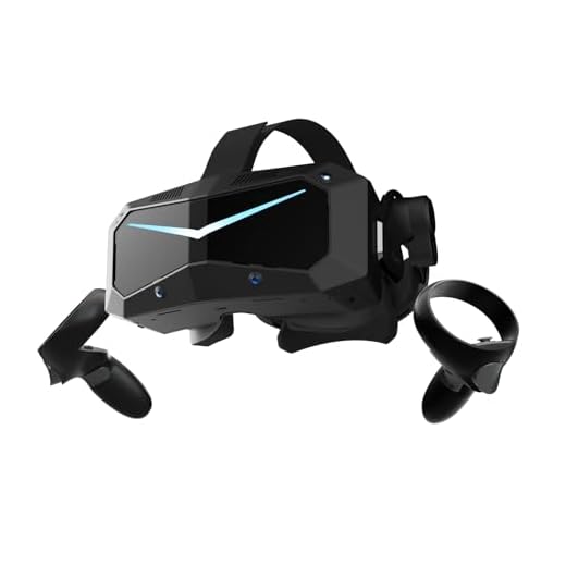 Pimax Crystal Super VR-Headset & VR-Brille, Vollzahlungs-Version – 3840x3840 pro Auge, Ultrawide, 140° Sichtfeld, Augenverfolgung, Ultra-scharf für Flug- & Rennsimulationen & Gaming