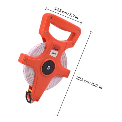 Cinta métrica Luxshiny con carrete abierto 30m métrica miniatura 2