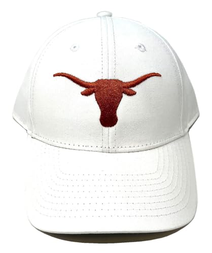 Gorra Ajustable Blanca con Logo MVP Texas Longhorns miniatura 2