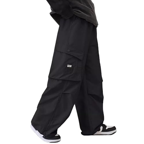 Boys Cargo Pants Casual Relaxed Fit Comfortable Outdoor Pants Lightweight Durable Breathable Boys Trousers for - Main Image