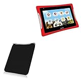 BoxWave Case Compatible with Nabi DreamTab HD8 - SlipSuit, Soft Slim Neoprene Pouch Protective Case Cover - Jet Black