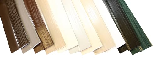 Moving Up Garage Door Company Side and Top Weather Stripping (Chocolate 18 Wide x 7 High)
