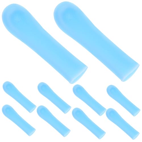 Beavorty Ear Cleaning Spoon Cover 10pcs Replacement Sleeves Soft Silicone for Safe Earwax Removal