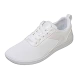 Tenis de trabajo para hombre, zapatos de tenis para hombre, talla 10, ligeros, de ancho medio y ancho, zapatos cómodos para hombre, tenis negros para hombre, mocasines sin cordones para hombre, White,