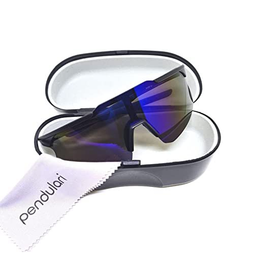 Óculos Bike Ciclismo Masculino Feminino Proteção Uv400 Azul
