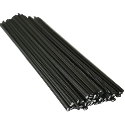 Plastic Welding Rods, Black PP Polypropylene Welding Rods for Repairing Car Bumper or Hot Air Welder Machine-9.8 Inch Cover